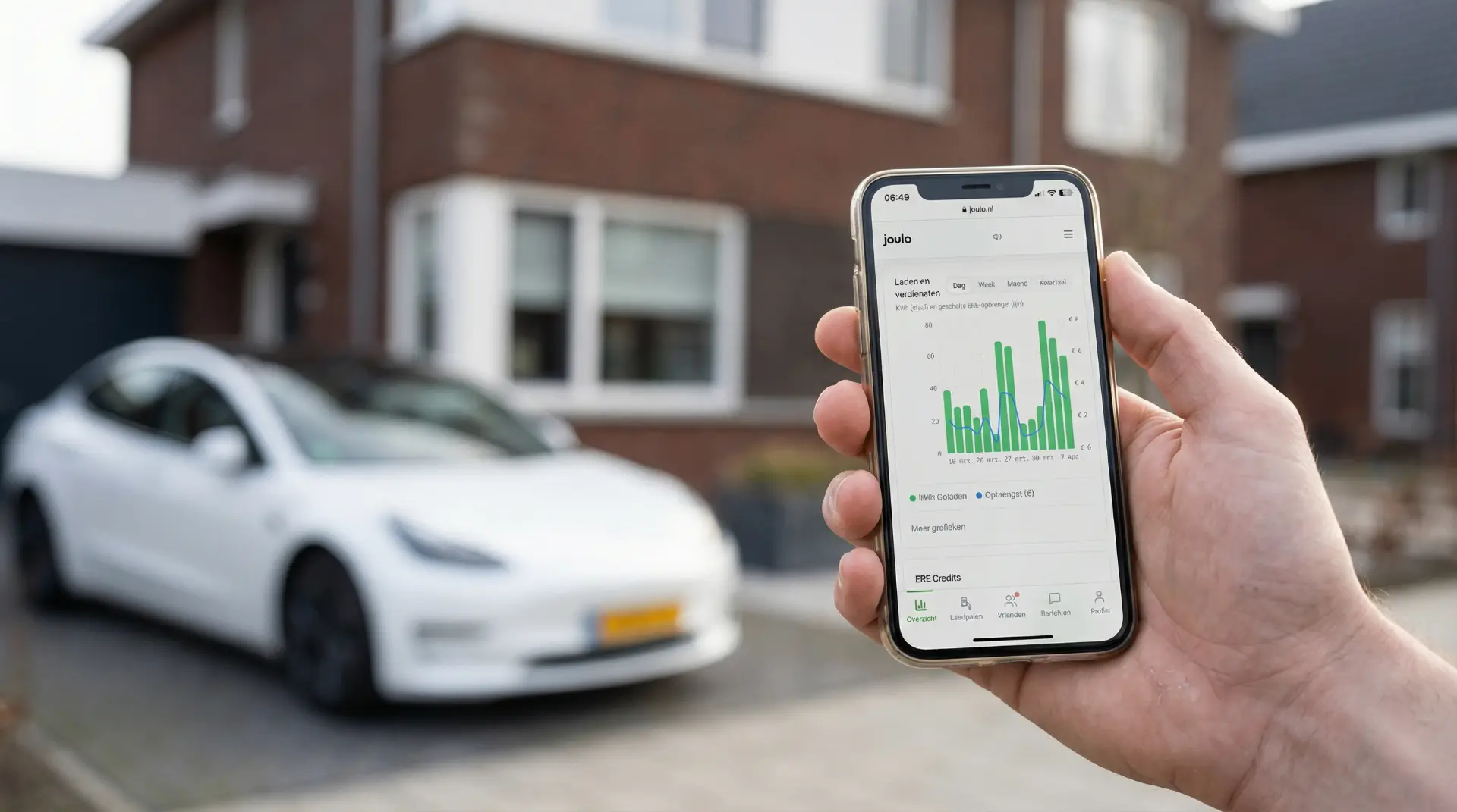 The Joulo app is live · over 1,500 users track their ERE payout on mobile